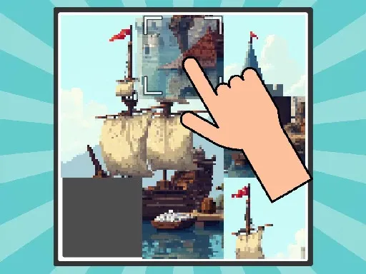Pixel Slide Puzzle
